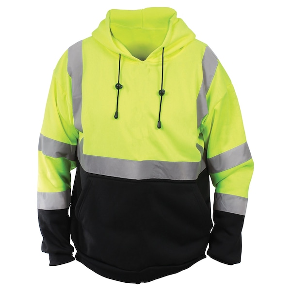 Hi-Vis Pullover Hoodie - ANSI CL2 XL